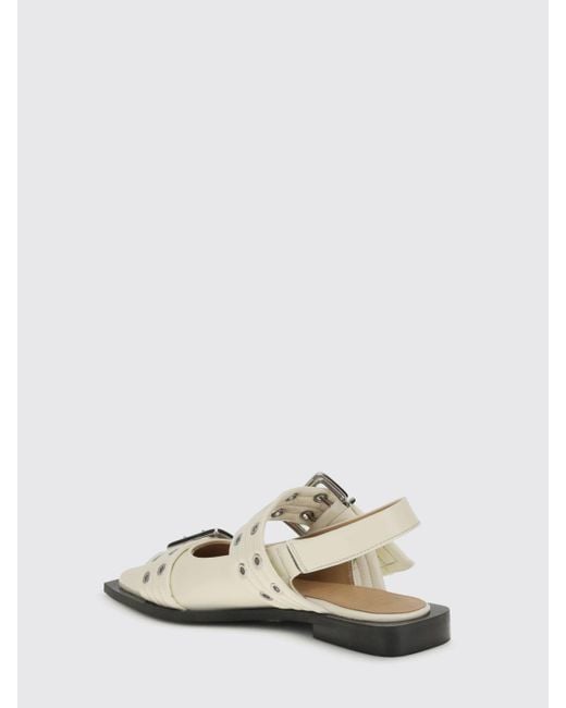 Ballerines Femme Ganni en coloris White