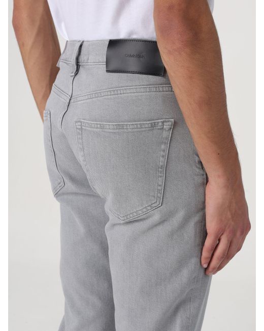 Jeans Calvin Klein de hombre de color Gray