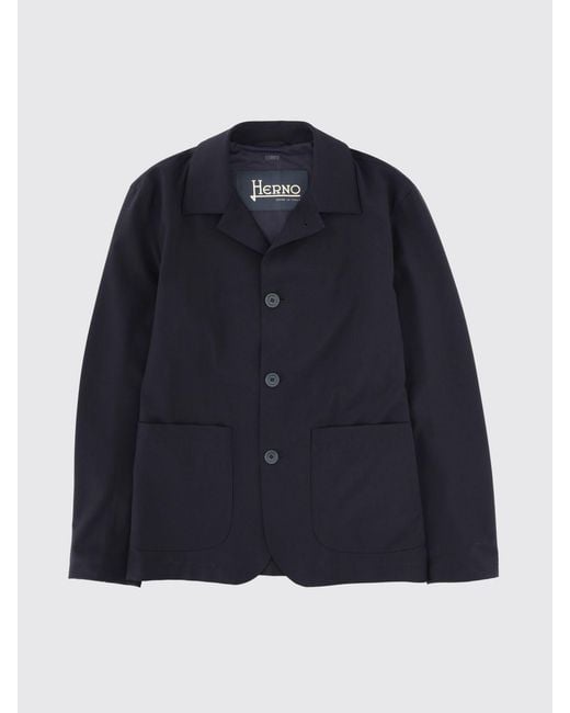 Herno Blue Jacket for men