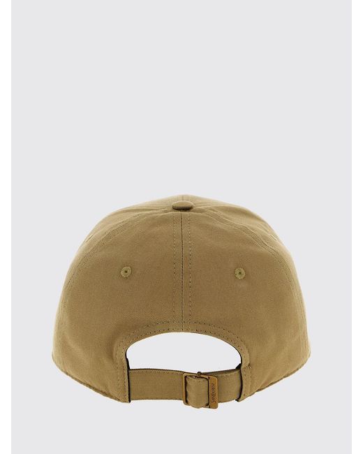Saint Laurent Natural Cotton Twill Hat for men