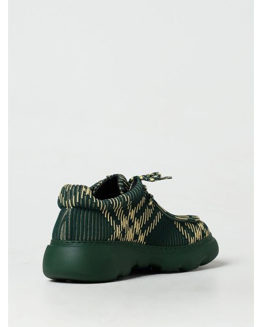 Burberry Green Brogue Shoes for men