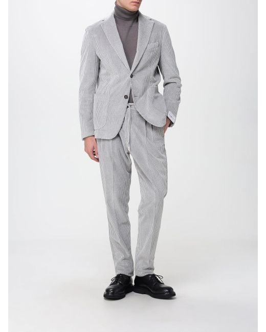 Eleventy Gray Suit for men