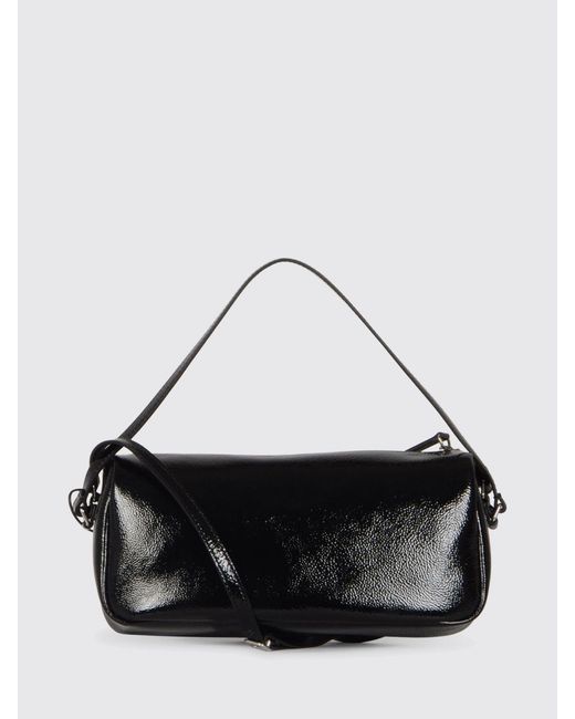 Courreges Black CourrÈ Ges Three Sixty Naplak Bag