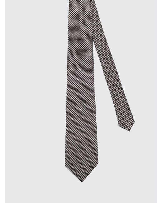 Tom Ford Black Jacquard Silk Tie for men