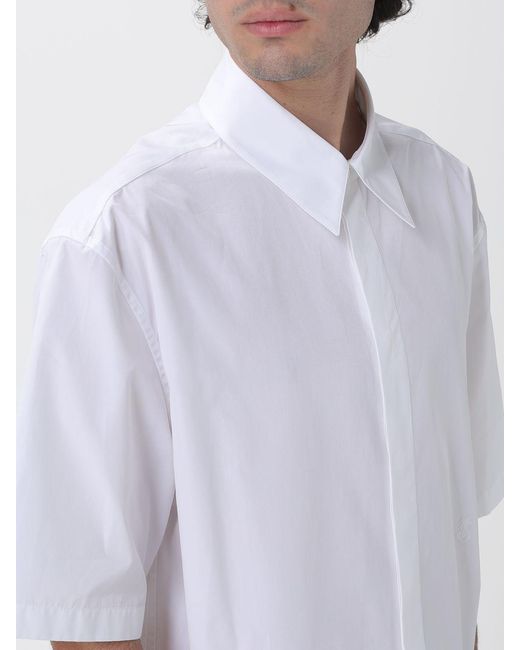 Jil Sander White Cotton Shirt for men
