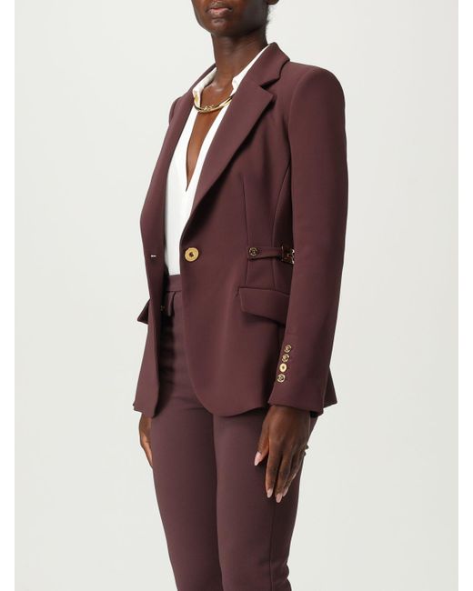 Elisabetta Franchi Red Blazer