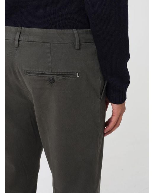 Dondup Black Trousers for men