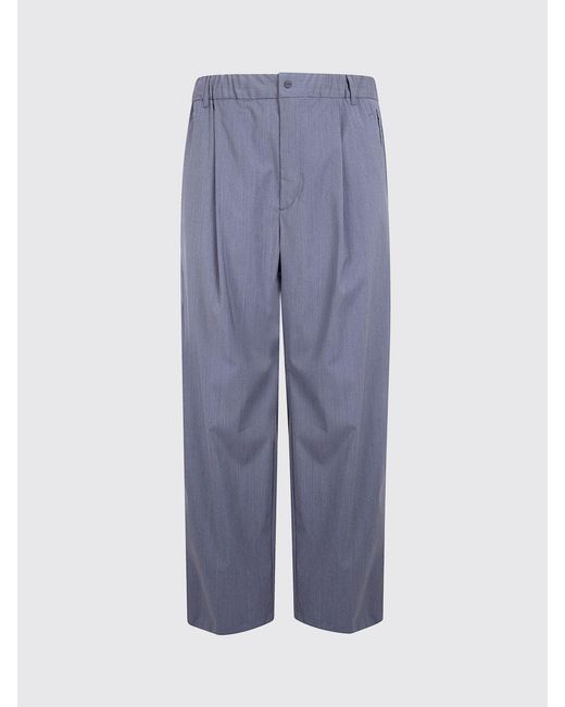 Herno Blue Pants for men