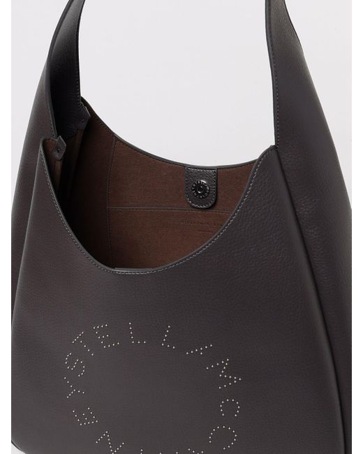 Borsa Hobo di Stella McCartney in Black