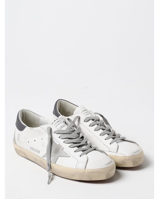 Golden Goose Deluxe Brand White Sneakers for men