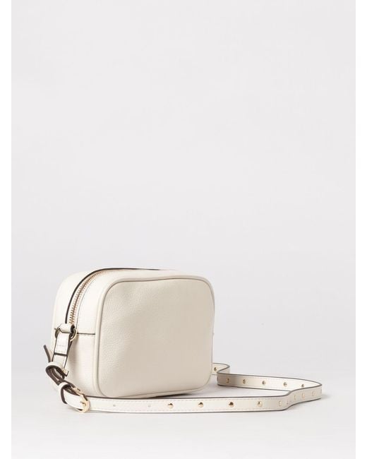 Liu Jo Natural Laminated Grained Synthetic Leather Bag