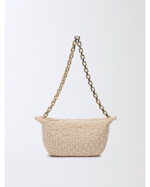 Borsa A Spalla Eyelet di Fabiana Filippi in White