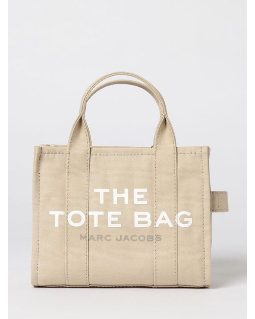 Marc Jacobs Natural The Tote Bag Small Canvas Bag