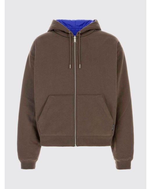 Canada Goose Brown Reversible Cotton Hoodie for men
