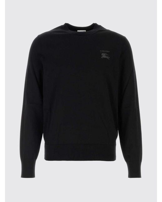 Burberry Blue Crewneck Jumper for men