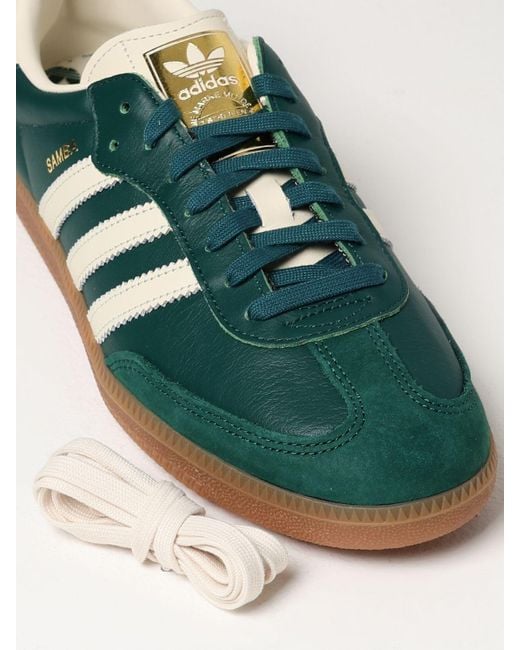 Sneakers Samba OG in pelle di Adidas Originals in Green da Uomo