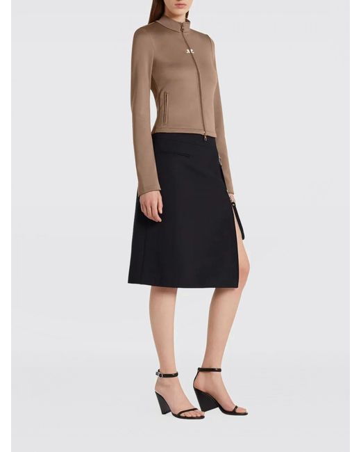 Courreges Black CourrÈ Ges Skirt