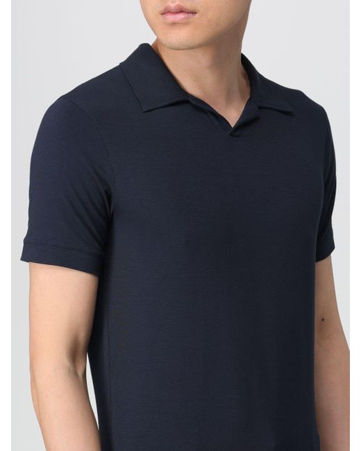 Camiseta Giorgio Armani de hombre de color Blue