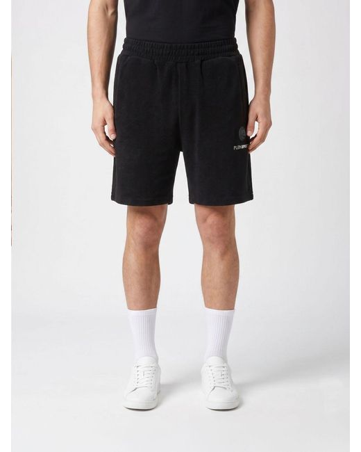 Philipp Plein Black Shorts for men