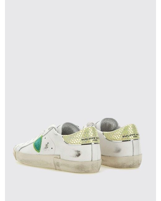 Philippe Model White Sneakers