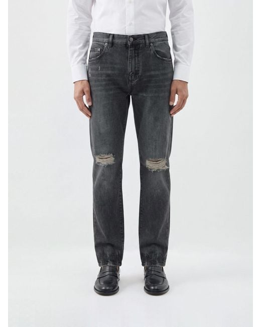 Dolce & Gabbana Gray Dolce &Amp Gabbana Jeans for men