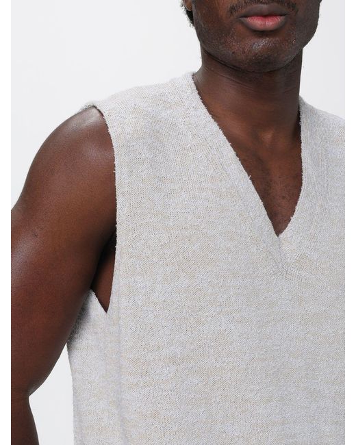 Maison Margiela Blue Waistcoat for men