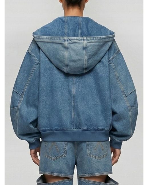 The Attico Blue Shirt