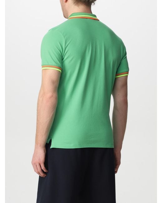 Peuterey Green Polo Shirt for men