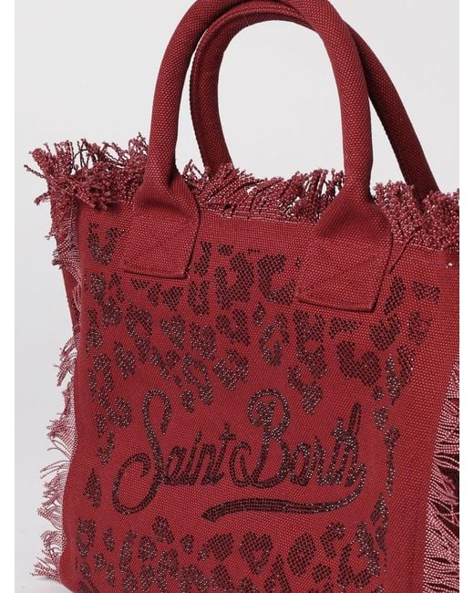 Borsa Vanity di Mc2 Saint Barth in Red