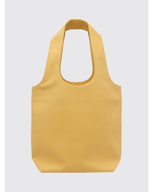 A.P.C. Yellow Ninon Small Tote Shoulder Bag