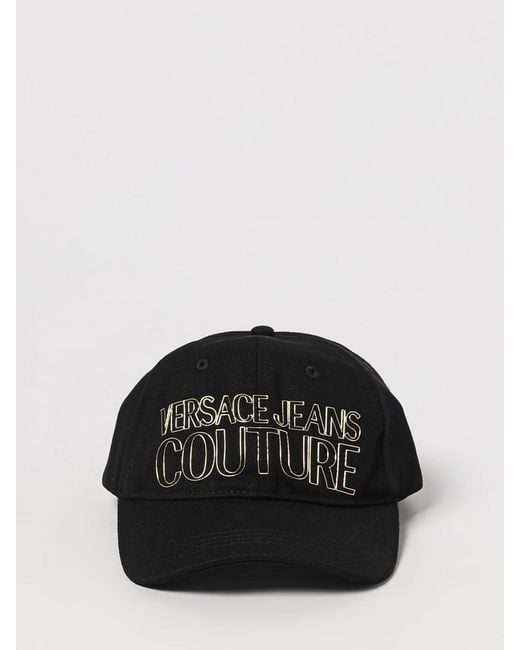 Versace Jeans Couture Black Hat for men