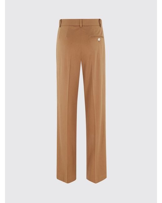 Circolo 1901 Natural Skinny Stretch-Cotton Trousers With Concealed Closure