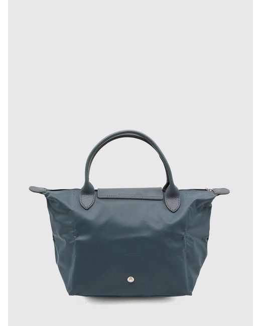 Longchamp Blue Le Pliage Small Foldable Handbag
