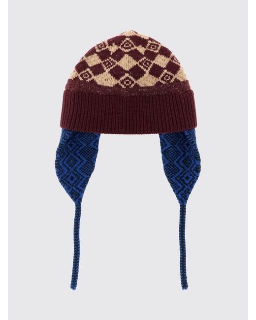 Dries Van Noten Red Hat for men