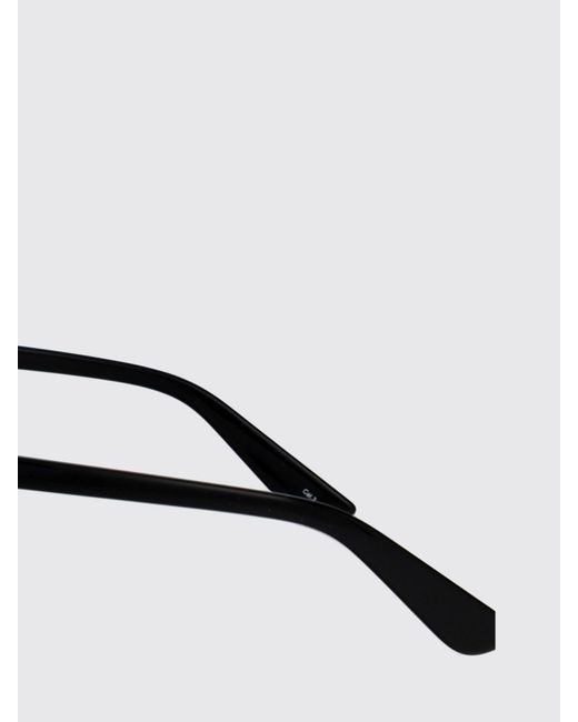 McQueen Black Butterfly Cat-Eye Sunglasses