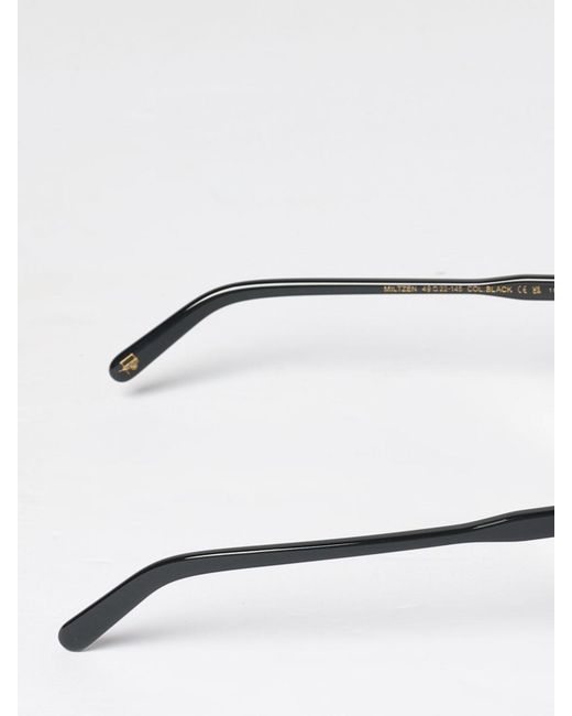 Moscot White Acetate Sunglasses for men