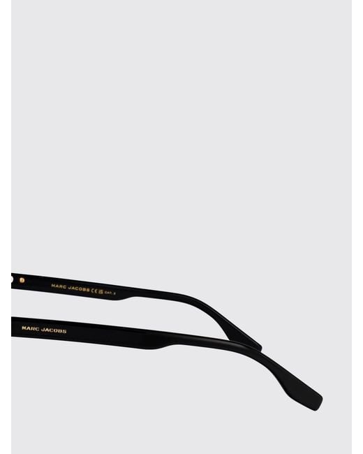 Marc Jacobs Black Rectangular Sunglasses for men