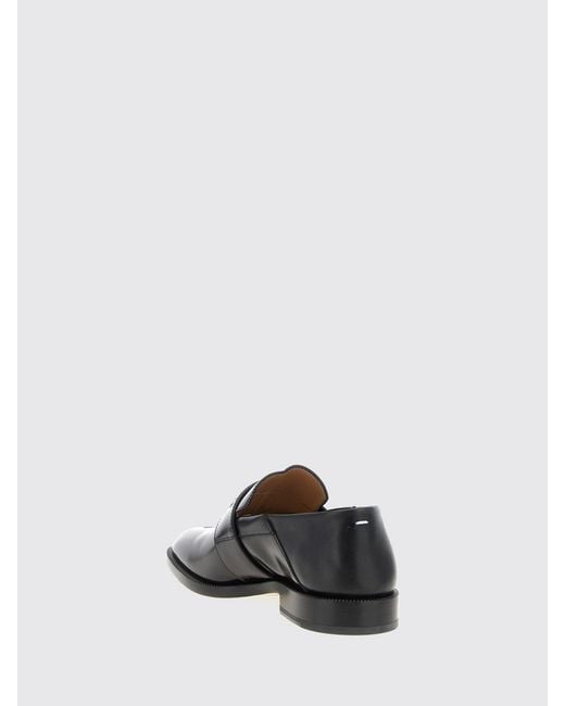 Maison Margiela White Tabi Split-Toe Penny Loafers