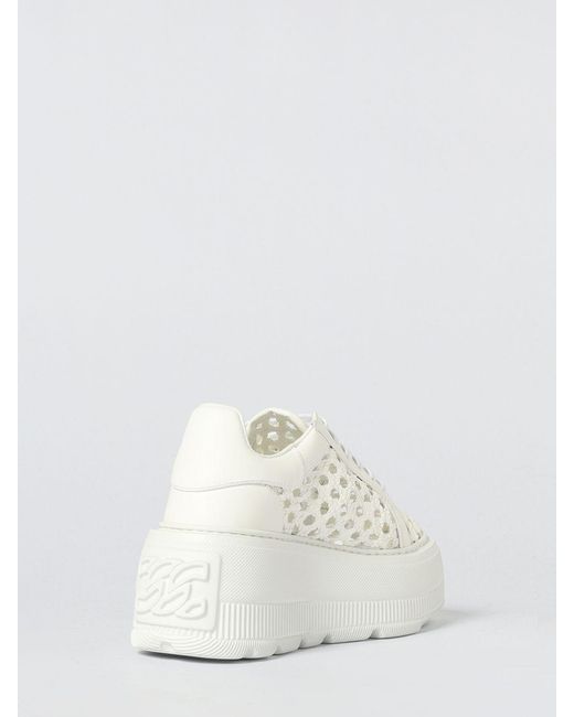Casadei White Nexus Versilia Sneakers