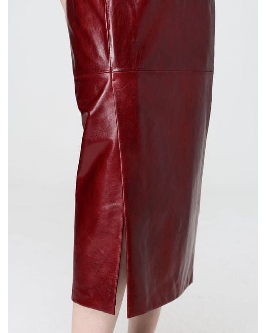 Sportmax Red Skirt