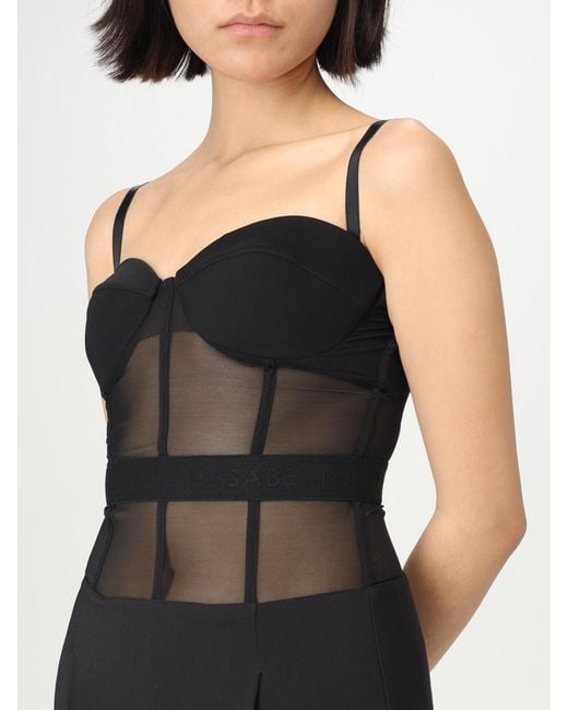 Elisabetta Franchi Black Dress