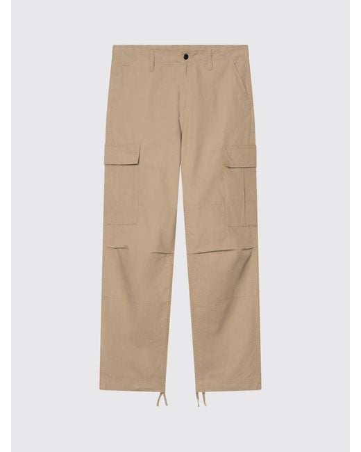 Carhartt Natural Cotton Cargo Trousers for men