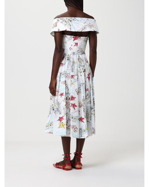 Antonio Marras White Midi Dress