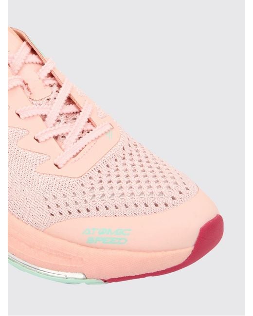 Philipp Plein Pink Atomic Speed Crochet Knit Sneakers for men