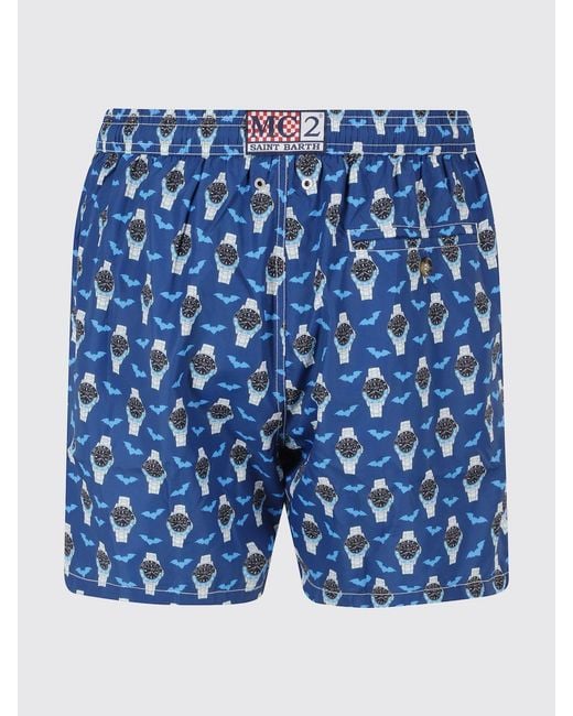 Mc2 Saint Barth Blue Swimsuit for men