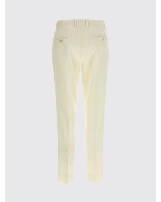 Dolce & Gabbana Natural Dolce &Amp Gabbana Slim Fit Virgin Wool Trousers