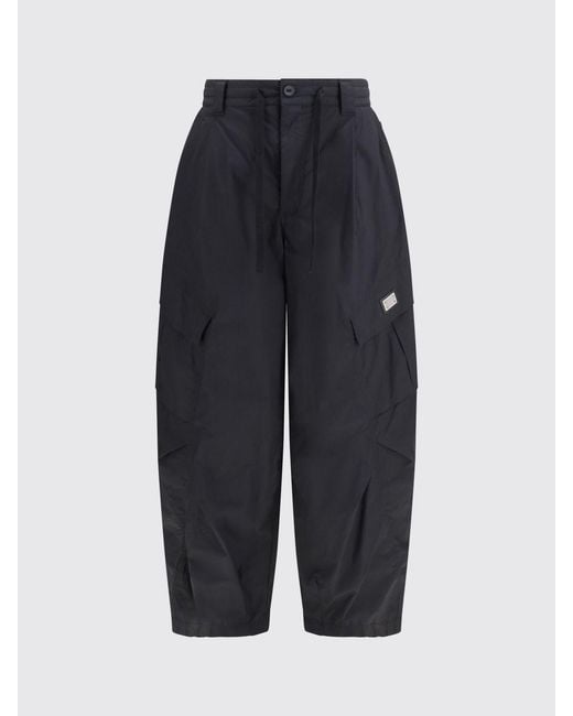 Dolce & Gabbana Blue Dolce &Amp Gabbana Stretch Cotton Cargo Trousers for men