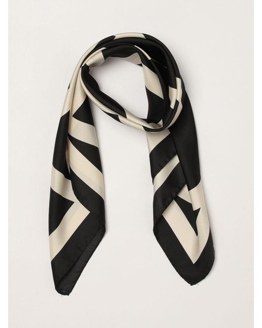 Liviana Conti Black Scarf