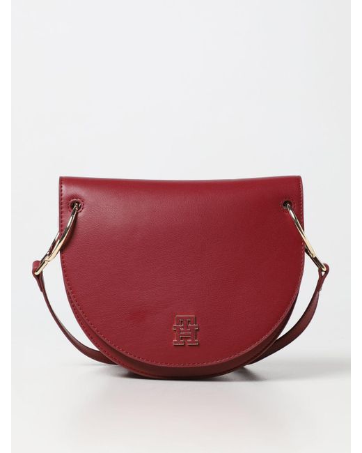 Tommy Hilfiger Red Crossbody Bags