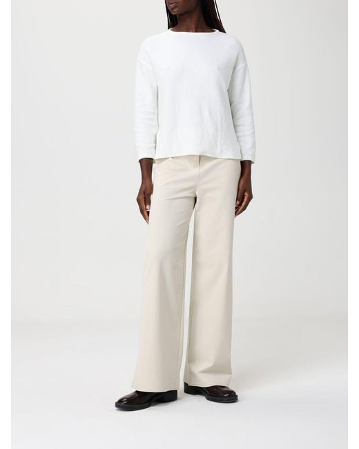 Max Mara White Wool Knit